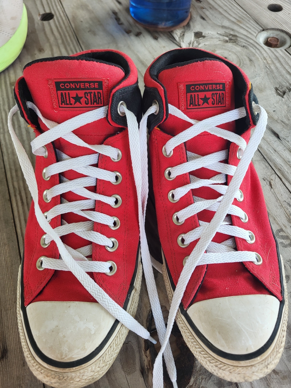 Converse All Star Red High-Top Sneakers
